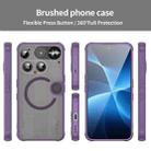 For Nothing Phone 3 Fan Dun Series TPU Hybrid PC Frosted Magsafe Phone Case(Purple) - 2