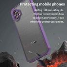 For Samsung Galaxy XCover7 Pro Fan Dun Series TPU Hybrid PC Frosted Phone Case(Purple) - 3
