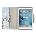 For iPad Mini / Mini 2 / Mini 3 / Mini 4  Painted Pattern Horizontal Flip Leather Case with Holder & Card Slots & Wallet(Cat) - 3