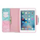 For iPad Mini / Mini 2 / Mini 3 / Mini 4  Painted Pattern Horizontal Flip Leather Case with Holder & Card Slots & Wallet(Two-color Love Sand) - 3