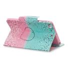 For iPad Mini / Mini 2 / Mini 3 / Mini 4  Painted Pattern Horizontal Flip Leather Case with Holder & Card Slots & Wallet(Two-color Love Sand) - 4