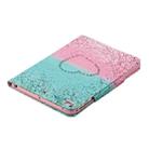 For iPad Mini / Mini 2 / Mini 3 / Mini 4  Painted Pattern Horizontal Flip Leather Case with Holder & Card Slots & Wallet(Two-color Love Sand) - 5