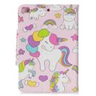 For iPad Mini / Mini 2 / Mini 3 / Mini 4  Painted Pattern Horizontal Flip Leather Case with Holder & Card Slots & Wallet(Unicorn Family) - 3