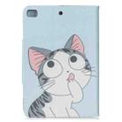 For iPad Mini (2019) Painted Pattern Horizontal Flip Leather Case with Holder & Card Slots & Wallet(Cat) - 3