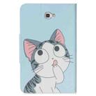 For Samsung Galaxy Tab A 10.1 (2016) / T580 Painted Pattern Horizontal Flip Leather Case with Holder & Card Slots & Wallet(Cat) - 3
