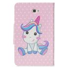 For Samsung Galaxy Tab A 10.1 (2016) / T580 Painted Pattern Horizontal Flip Leather Case with Holder & Card Slots & Wallet(Unicorn) - 3