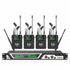 SEM200 Wireless Stereo Stage Performance Professional In-ear Monitor System 4 BodyPacks + Transmitter - 1