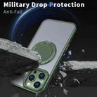 For iPhone 16 Pro 360-degree Rotating MagSafe Magnetic Holder Phone Case(Green) - 3