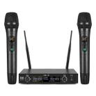 XTUGA U-771 UHF Lapel Two Way Radio Wireless Microphone, 2 Microphone + Host - 1