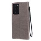 For Samsung Galaxy Note 20 Ultra Cat Bee Embossing Pattern Shockproof Horizontal Flip Leather Case with Holder & Card Slots & Wallet(Grey) - 3