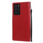 For Samsung Galaxy Note 20 Ultra Cat Bee Embossing Pattern Shockproof Horizontal Flip Leather Case with Holder & Card Slots & Wallet(Red) - 3