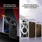 For Xiaomi 15 Ultra Cooling Hollow Metal Holder MagSafe Phone Case(Silver) - 2