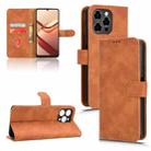 For Doogee Note 58 / Note 58 Pro Skin Feel Magnetic Flip Leather Phone Case(Brown) - 1
