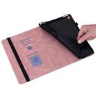 For Lenovo Tab M8 4th Gen Love Hearts Embossed Leather Tablet Case(Pink) - 3