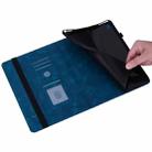 For Lenovo Tab Plus Love Hearts Embossed Leather Tablet Case(Dark Blue) - 3