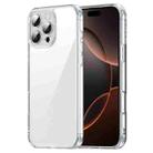 For iPhone 16 Pro PC Hybrid TPU Airbag Shockproof Phone Case(Transparent) - 1