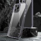For iPhone 16 Plus PC Hybrid TPU Airbag Shockproof Phone Case(Transparent Purple) - 2