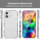 For iPhone 17 PC Hybrid TPU Airbag Shockproof Phone Case(Transparent) - 2