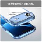 For iPhone 17 Air PC Hybrid TPU Airbag Shockproof Phone Case(Transparent Blue) - 3