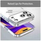 For iPhone 17 Pro Max PC Hybrid TPU Airbag Shockproof Phone Case(Transparent) - 3