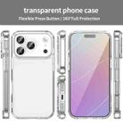 For iPhone 17 Pro PC Hybrid TPU Airbag Shockproof Phone Case(Transparent) - 2