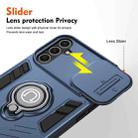 For Samsung Galaxy S25 5G Camshield Ring Holder Phone Case(Royal Blue) - 2