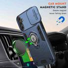 For Samsung Galaxy S25 5G Camshield Ring Holder Phone Case(Royal Blue) - 3