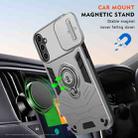 For Samsung Galaxy S25 5G Camshield Ring Holder Phone Case(Grey) - 3