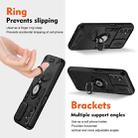 For Samsung Galaxy S25+ 5G Camshield Ring Holder Phone Case(Black) - 2