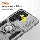 For Samsung Galaxy S25 Ultra 5G Camshield Ring Holder Phone Case(Grey) - 3