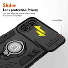 For Xiaomi Poco C71 / Redmi A5 4G 171.7mm Camshield Ring Holder Phone Case(Black) - 2