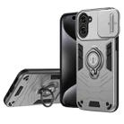 For Xiaomi Poco C71 / Redmi A5 4G 171.7mm Camshield Ring Holder Phone Case(Grey) - 1