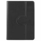 9-10 inch Voltage Hook 360 Rotation Leather Tablet Case(Black) - 2