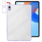 For Huawei MatePad 11.5 / 11.5 S / Air 11.5 Color TPU Hybrid Clear Acrylic Tablet Case(Taro Purple) - 1