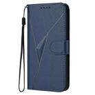 For TCL 40 XL Triangle Pattern Buckle Clasp Leather Phone Case(Royal Blue) - 2
