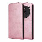 For Nothing Phone 3a Pro Magnetic Vertical Flip Leather Phone Case with Buckle(Rose Gold) - 2