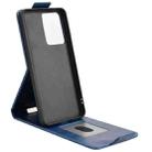For Realme P3 5G Global / Neo7x 5G Magnetic Vertical Flip Leather Phone Case with Buckle(Blue) - 3
