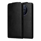 For TCL 50 Nxtpaper 5G / 50 Pro Nxtpaper 5G Magnetic Vertical Flip Leather Phone Case with Buckle(Black) - 2