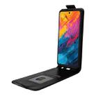 For TCL 50 Nxtpaper 5G / 50 Pro Nxtpaper 5G Magnetic Vertical Flip Leather Phone Case with Buckle(Black) - 3