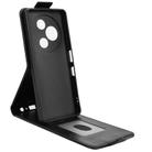 For TCL 60 NxtPaper Magnetic Vertical Flip Leather Phone Case with Buckle(Black) - 3