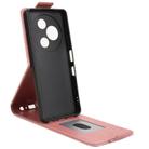 For TCL 60 NxtPaper Magnetic Vertical Flip Leather Phone Case with Buckle(Rose Gold) - 3