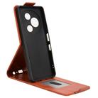 For TCL 60 NxtPaper Magnetic Vertical Flip Leather Phone Case with Buckle(Brown) - 3