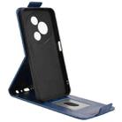 For TCL 605 Magnetic Vertical Flip Leather Phone Case with Buckle(Blue) - 3
