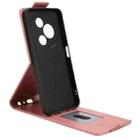For TCL 605 Magnetic Vertical Flip Leather Phone Case with Buckle(Rose Gold) - 3