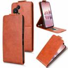 For TCL 60 SE NxtPaper 5G Magnetic Vertical Flip Leather Phone Case with Buckle(Brown) - 1
