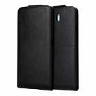 For Tecno Camon 40 4G Magnetic Vertical Flip Leather Phone Case with Buckle(Black) - 2