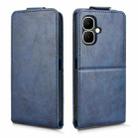 For Tecno Pop 10 / Infinix Smart 10 4G Magnetic Vertical Flip Leather Phone Case with Buckle(Blue) - 2