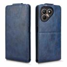 For Tecno Pova 7 4G Magnetic Vertical Flip Leather Phone Case with Buckle(Blue) - 2