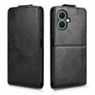 For Tecno Spark Go 2 Magnetic Vertical Flip Leather Phone Case with Buckle(Black) - 2