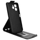 For Tecno Spark 40 4G Magnetic Vertical Flip Leather Phone Case with Buckle(Black) - 3